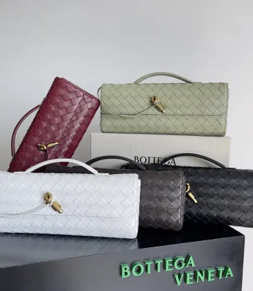 Bottega Veneta Leather Clutch with Knot Closure #A45659