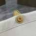 Bvlgari Serpenti Diamond Blast Shoulder Bag In Creamy White Leather For Luxury Style #A51665