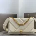 Bvlgari Serpenti Diamond Blast Shoulder Bag In Creamy White Leather For Luxury Style #A51665
