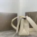 Bvlgari Serpenti Diamond Blast Shoulder Bag In Creamy White Leather For Luxury Style #A51665