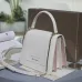 Bvlgari Serpenti Forever Top Handle Bag In White Leather Timeless Elegance #A51667