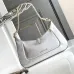 Bvlgari Serpenti Metallic Silver Handbag With Iconic Chain Strap #A51657