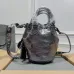 Balenciaga Bucket Bag Burgundy Leather Studded Edges A Bold Fashion Statement size:30×23×17cm #A54208