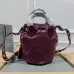 Balenciaga Bucket Bag Burgundy Leather Studded Edges A Bold Fashion Statement size:30×23×17cm #A54208