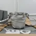 Balenciaga Bucket Bag Metallic Leather Studded Details Edgy Urban Style size:15×17×19cm #A54207