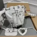 Balenciaga Bucket Bag Metallic Leather Studded Details Edgy Urban Style size:15×17×19cm #A54207