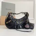 Balenciaga - Inspired Studded Shoulder Bags in Vibrant Color Palettes  #A53897