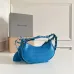 Balenciaga - Inspired Studded Shoulder Bags in Vibrant Color Palettes  #A53897