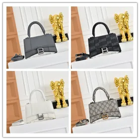 Balenciaga x Brand G Hourglass GG Canvas Bag 19x8x21cm #A64983