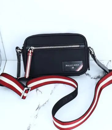 Bally Nylon Crossbody Bag With Signature Striped Strap For Chic Everyday Use #A51670