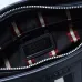 Bally Black Leather Crossbody Bag With Signature Stripe For Modern Elegance #A51671