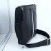 Bally Black Leather Crossbody Bag With Signature Stripe For Modern Elegance #A51671
