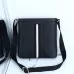 Bally Black Leather Crossbody Bag With Signature Stripe For Modern Elegance #A51671