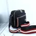 Bally Nylon Crossbody Bag With Signature Striped Strap For Stylish Daily Use #A51668