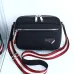 Bally Nylon Crossbody Bag With Signature Striped Strap For Stylish Daily Use #A51668