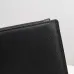 Bally Black Leather Clutch With Signature Stripe For Sophisticated Accessorizing #A51669