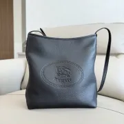 Burberry Black Leather Crossbody Bag 2611 #A55697