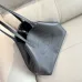 Burberry Black Leather Tote Bag 2221 #A55696