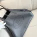 Burberry Black Leather Tote Bag 2221 #A55696