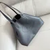 Burberry Black Leather Tote Bag 2221 #A55696