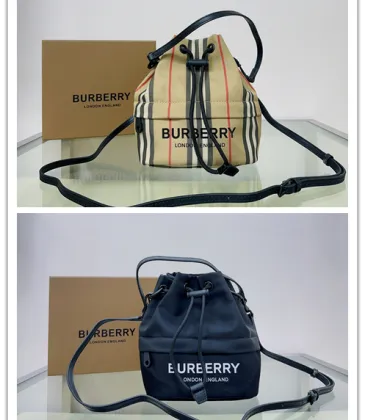 Burberry Bucket Bags Showcasing Iconic Patterns and Stylish Designs #A50418