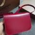 Burberry Red Leather Crossbody Bag With Iconic Gold TB Hardware #A51002