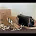 Burberry Women's Crossbody Bag - Beige Leather &amp; Iconic Check Pattern with Pink Accents, Adjustable Signature Strap, Luxury Fashion Shoulder Bag #A56741