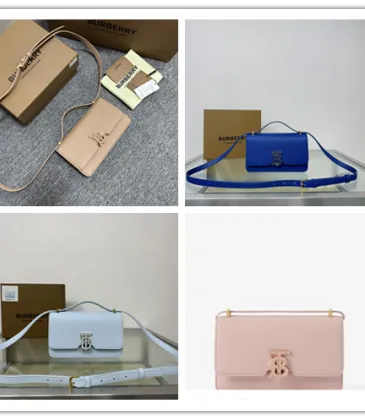 Stylish Burberry Handbags Showcasing Classic Design and Trendy Colors #A50419