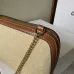 CELINE CLUTCH ON CHAIN CUIR TRIOMPHE IN TEXTILE AND CALFSKIN #A49271