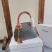 Celine Triomphe Canvas And Leather Handbag For Timeless Sophistication In Daily Use Description #A50044