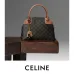 Celine Triomphe Canvas And Leather Handbag For Timeless Sophistication In Daily Use Description #A50044
