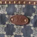 CELINE Macadam Tote Bags Denim leather blue #A49269