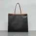 Celine 123842 Flat Shopper Tote in Triomphe Canvas Size 42x45.5x0.5CM #A62905