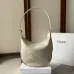 Celine Ava Hobo Bag - Beige Leather, Embossed Triomphe Logo, Elegant Shoulder Bag for Women, Luxury Fashion Accessory #A56756