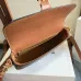 Celine Triomphe Pattern Saddle Bag in Brown and Black for Timeless Elegance size:20×14×5cm #A54102