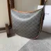 Celine Hobo Bag - Brown Monogram Canvas, Leather Trim, Gold-Tone Hardware, Stylish Crossbody Bag for Women, Luxury Fashion Accessory #A56761