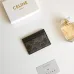 Celine Leather Card Case with Logo Print #A46199