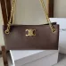 Celine NEWSPAPER CHAIN BAG TRIOMPHE SOFT in SUPPLE CALFSKIN #A49277