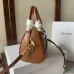 Celine Small Boston 2Way Bag Shoulder Triomphe Cuile Leather #A49301