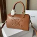 Celine Small Boston 2Way Bag Shoulder Triomphe Cuile Leather #A49301