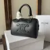 Celine Small Boston 2Way Bag Shoulder Triomphe Cuile Leather #A49301