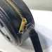 Celine Smooth Calfskin Cuir Small Triomphe Oval Crossbody Purse Tan #A49272