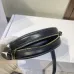 Celine Smooth Calfskin Cuir Small Triomphe Oval Crossbody Purse Tan #A49272