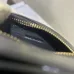 Celine Smooth Calfskin Cuir Small Triomphe Oval Crossbody Purse Tan #A49272