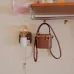 Celine Smooth Calfskin Cuir Triomphe Mini Vanity Case Tan #A49273