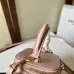Celine Smooth Calfskin Cuir Triomphe Mini Vanity Case Tan #A49273