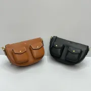 Celine Triomphe Shoulder Bag with Multiple Pockets #A45664