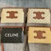 SMALL POUCH WITH STRAP IN TRIOMPHE CANVAS WITH CELINE PRINT #A49263
