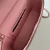 Chanel Pink Quilted Vanity Bag With Chain Strap And Top Handle Showcasing Timeless Luxury #A50413
