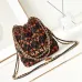 CHANEL Calfskin Macrame Mini Chanel 22 Black Light Brown #A49182